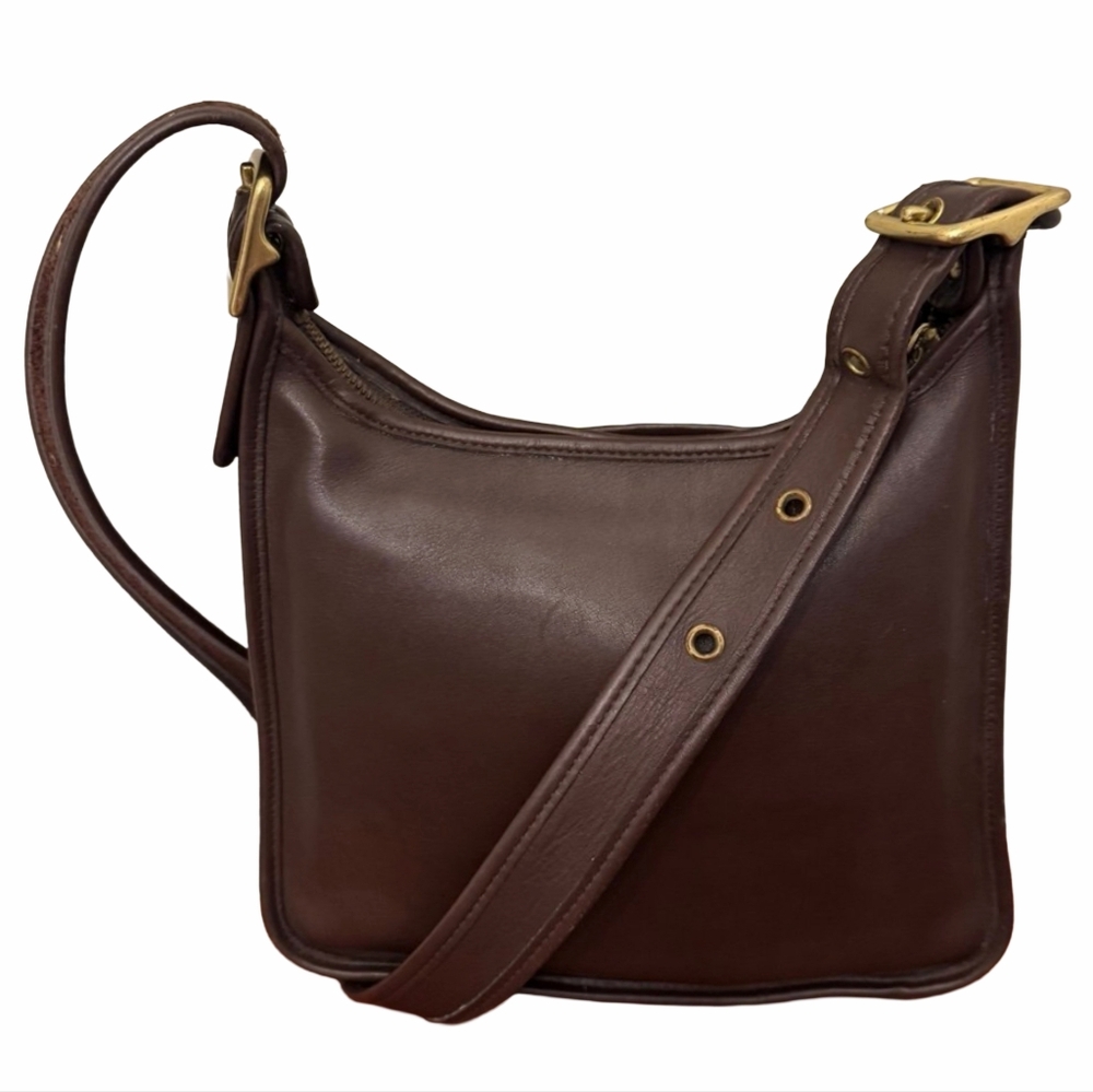 Vintage Coach Legacy Saddle Leather Crossbody Bag